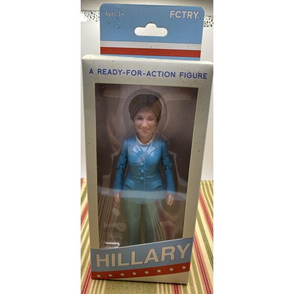 BRAND NEW Hillary Rodham Clinton Action Figure - Picture 1 of 5